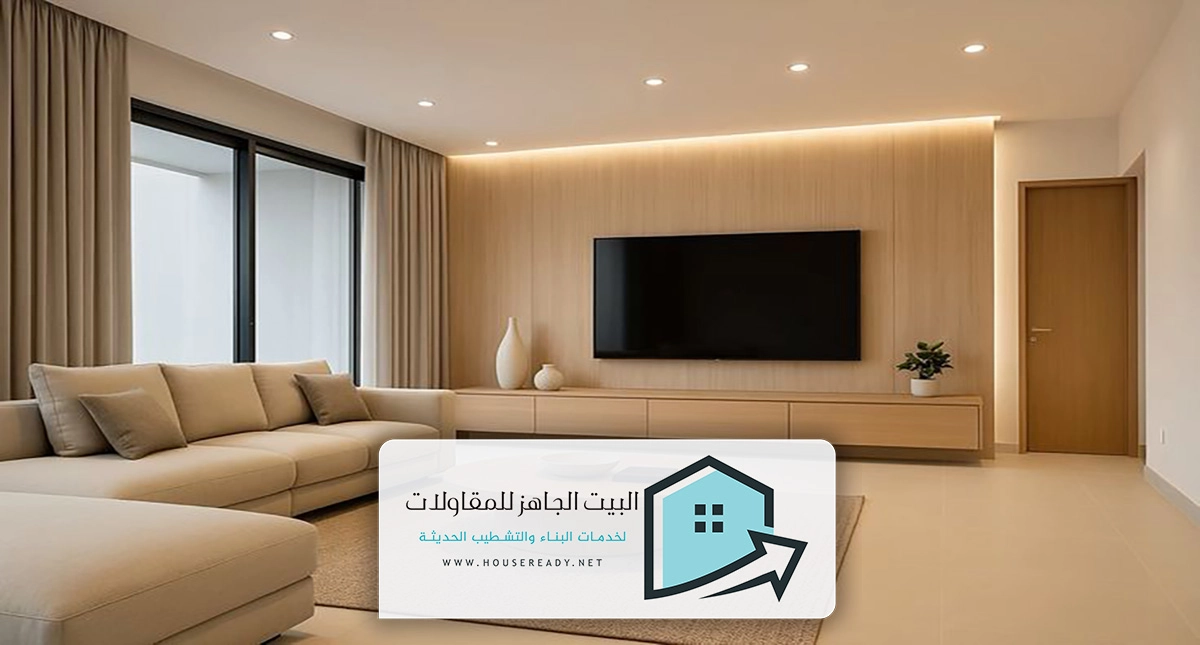 تركيب ديكور تلفزيون الرياض