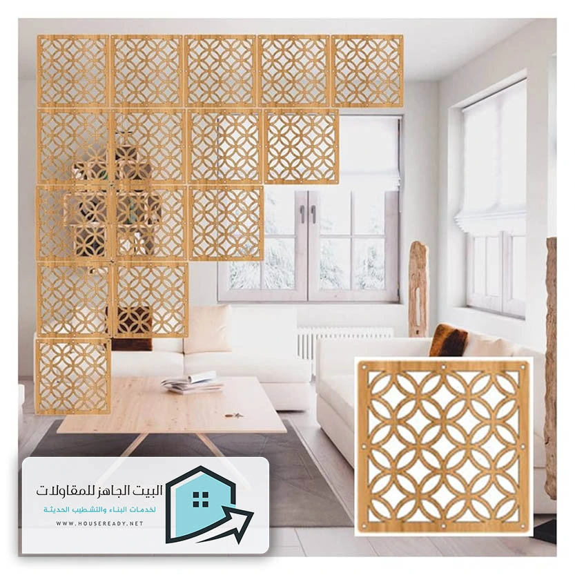 قواطع بارتشن خشب الرياض