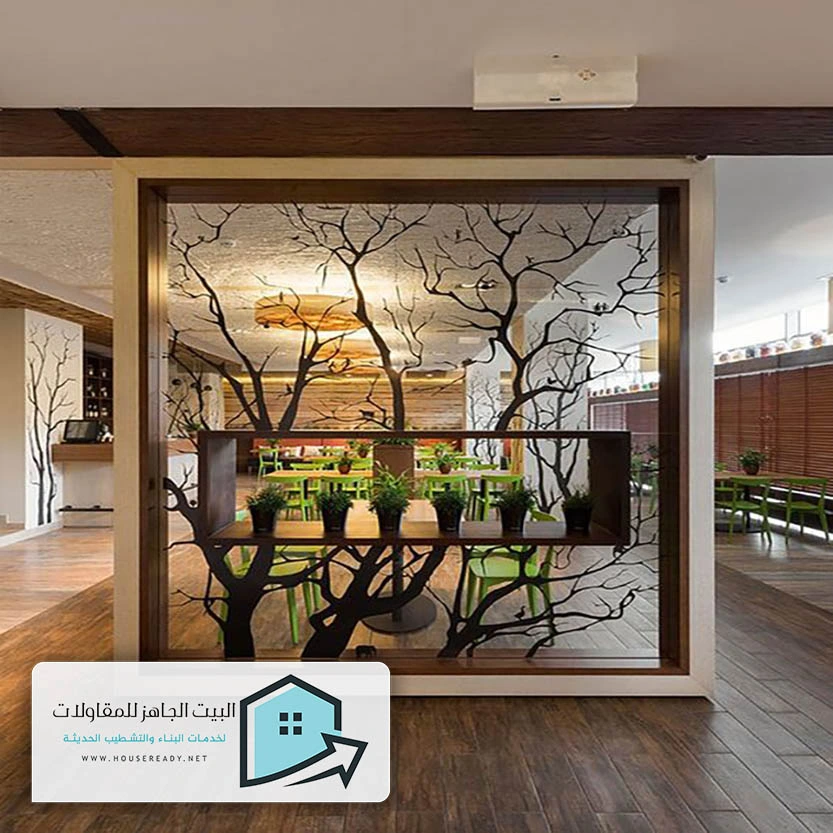 ديكور بارتشن بين الغرف الرياض