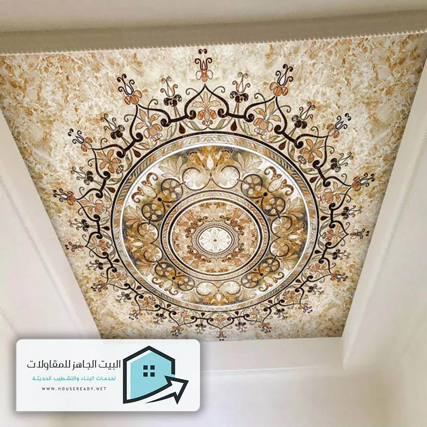 تركيب ورق جدران للسقف الرياض