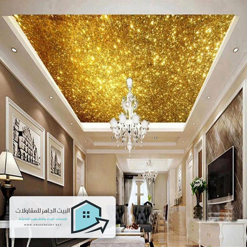 تركيب ورق جدران للسقف الرياض