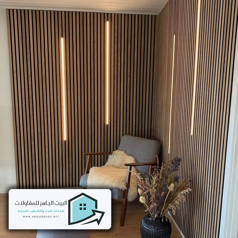 تركيب شرائح بديل الخشب