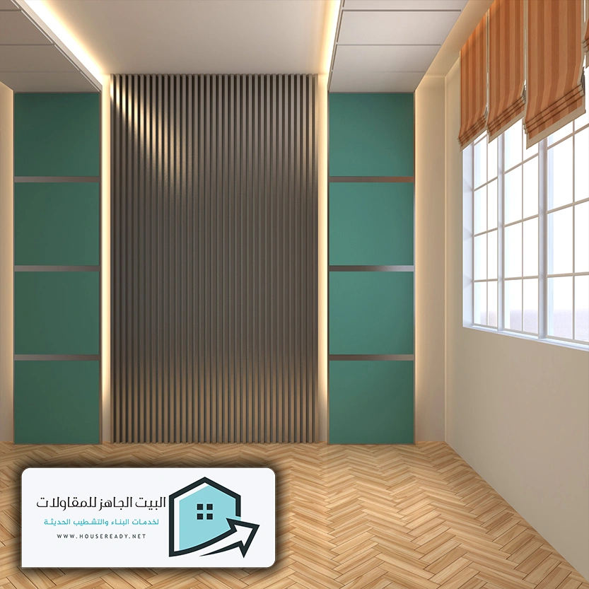 ديكور جدران بديل الخشب