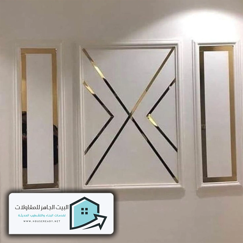 براويز استيل ذهبي الرياض