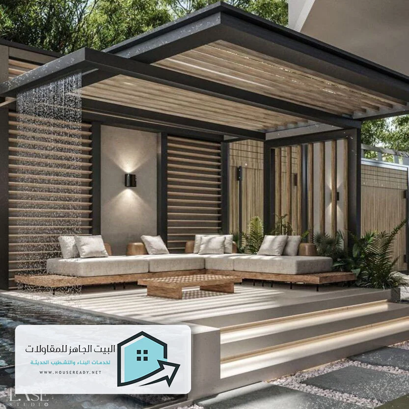 جلسات خارجية خشبية الرياض