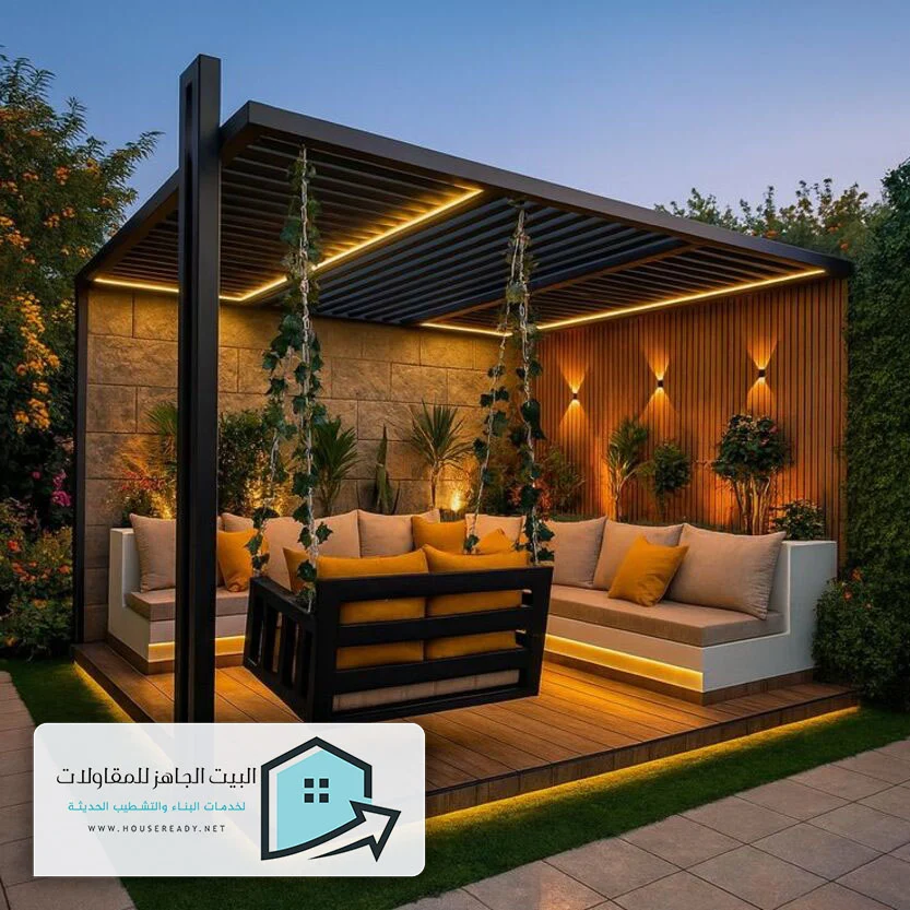 تركيب جلسات خارجية للحدائق الرياض
