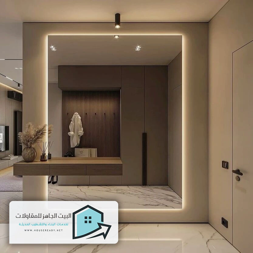 مرايا ديكور حائط الرياض