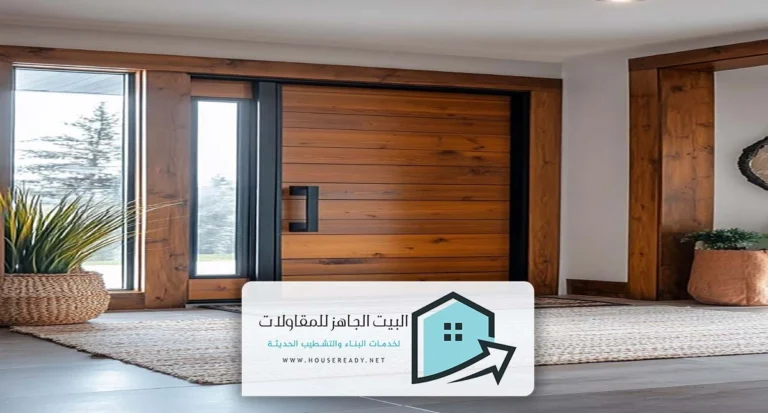 تلبيس ابواب بديل الخشب الرياض