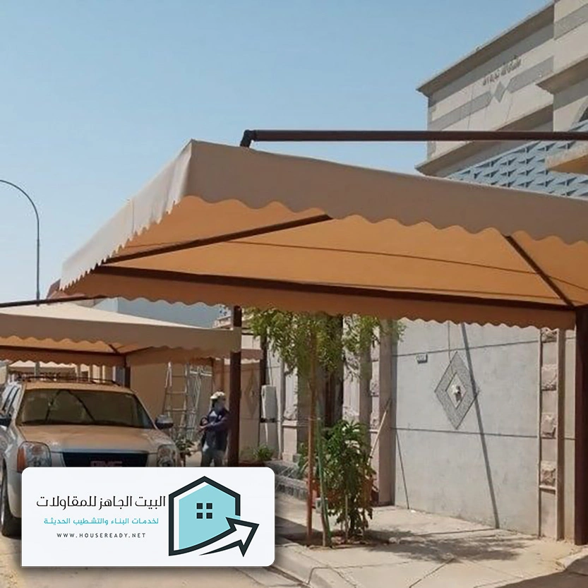 صور مظلات سيارات الرياض