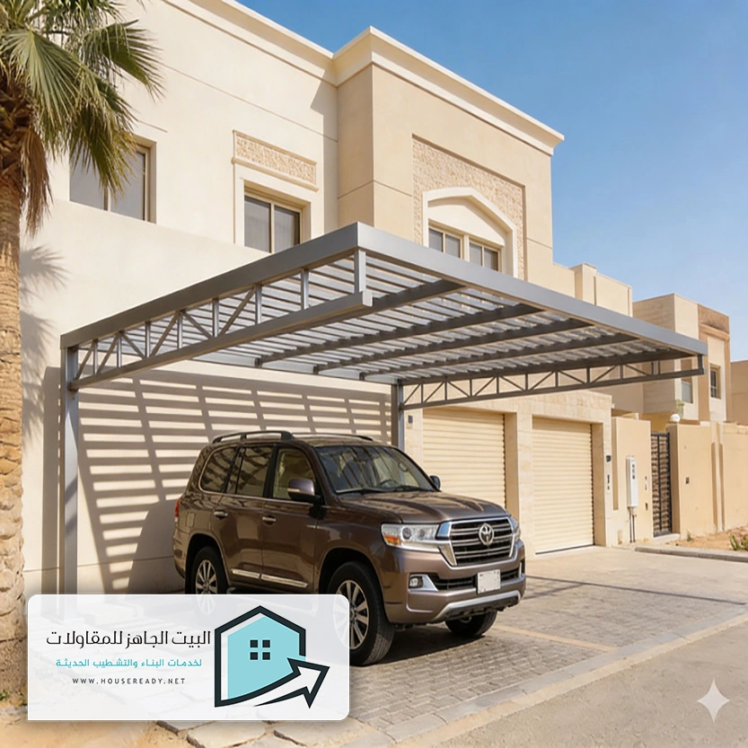 مظلات سيارات جاهزة في الرياض