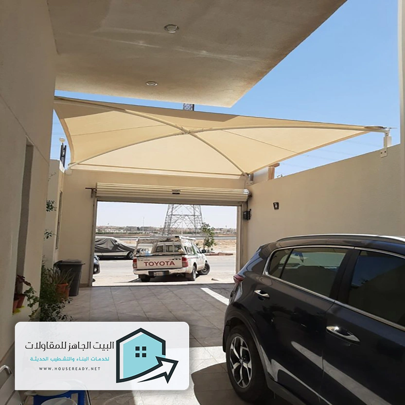 مظلات كراج سيارات بالرياض