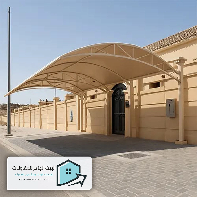 مظلات سيارات مودرن في الرياض