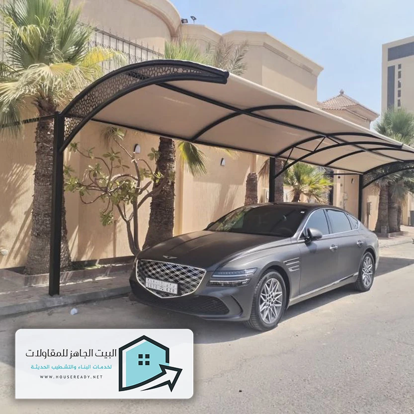 مظلة سيارة خارجية بالرياض