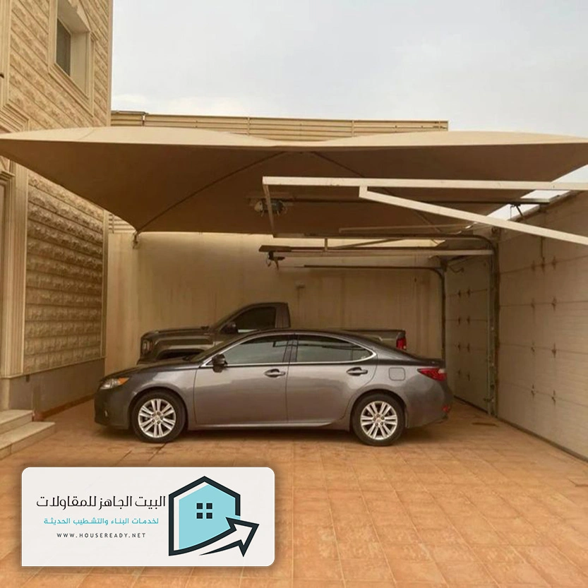 مظلات كراج سيارات في الرياض